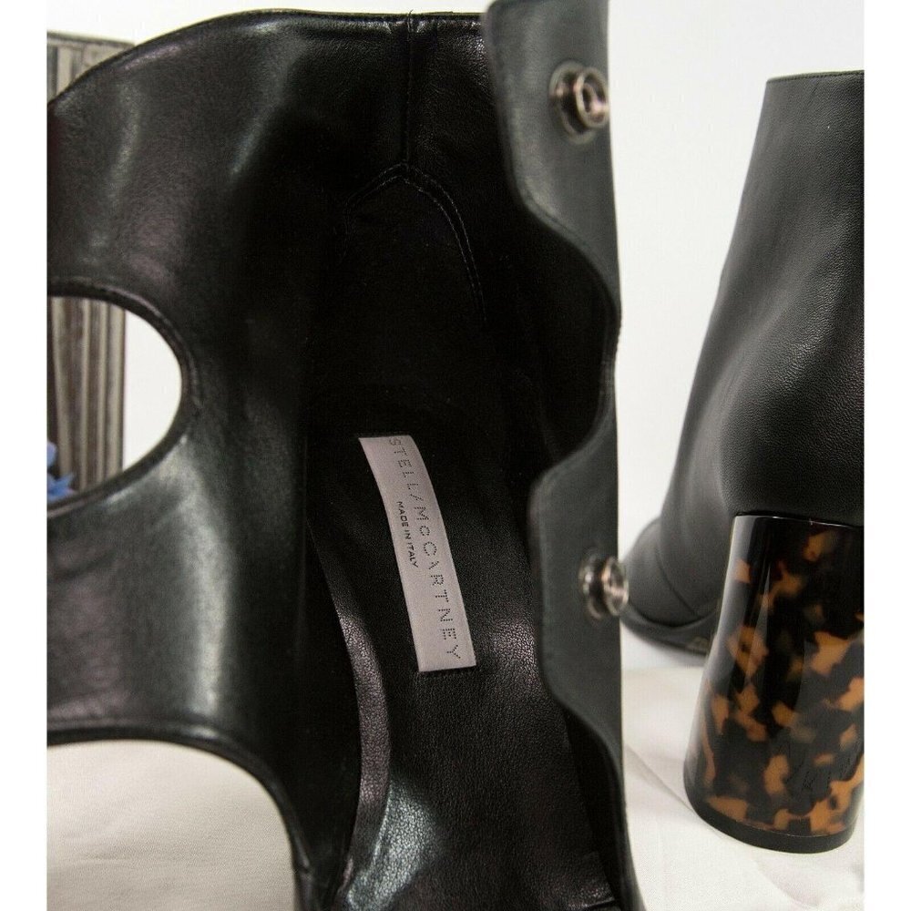 Stella McCartney Faux Leather Vegan Posie Boots 37.5 NIB - Picture 8 of 10
